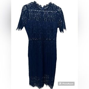 NWT Lulu’s Dress - Navy Blue - Sz Medium